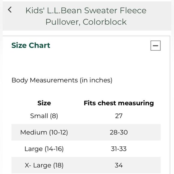 L.L. Bean Sweater Fleece Pullover Pewter/Mulberry Large 14/16 - Picture 11 of 11